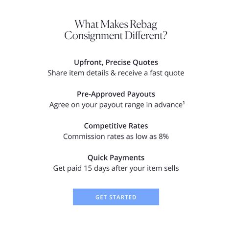 rebag commission rate|rebag premium payouts.